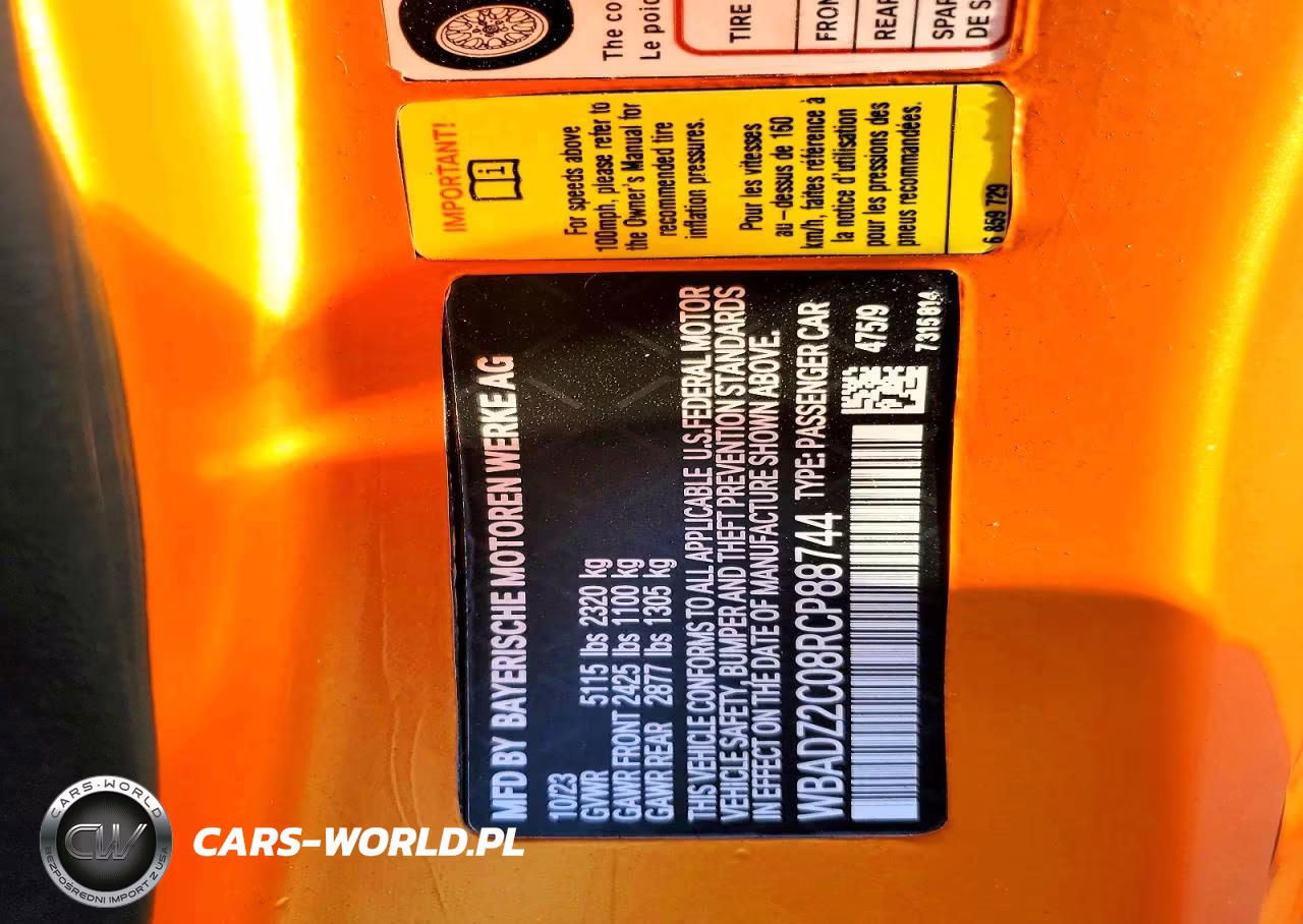 2024 BMW 840I VIN:WBADZ2C08RCP88744 - 12