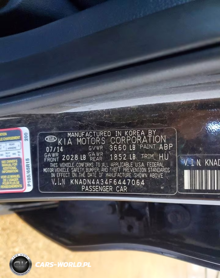 2015 Kia Rio Ex VIN:KNADN4A34F6447064 - 12