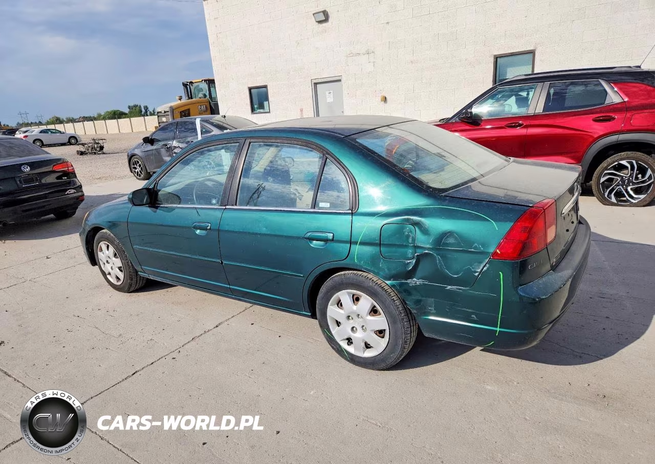 2002 Honda Civic Ex VIN:1HGES25812L038480 - 2