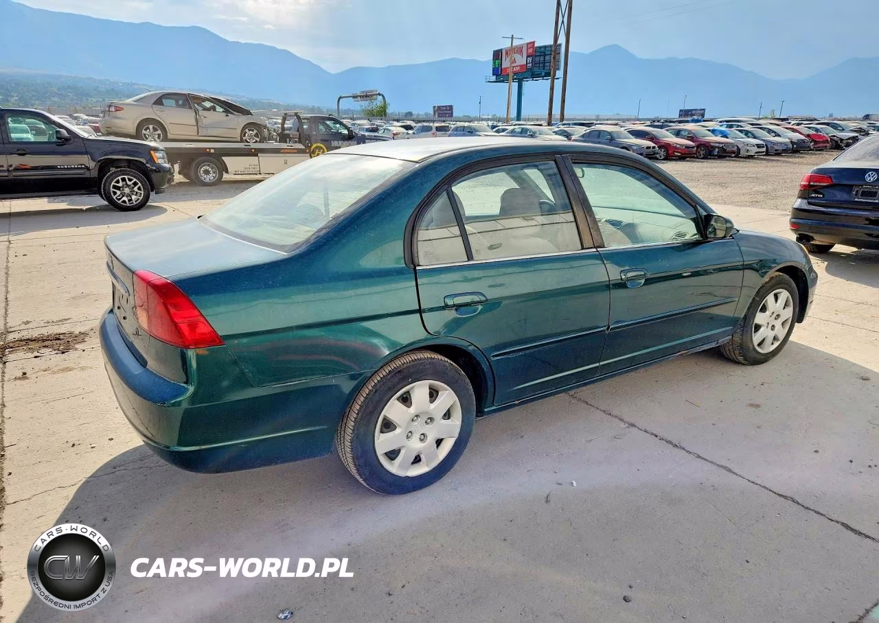 2002 Honda Civic Ex VIN:1HGES25812L038480 - 3