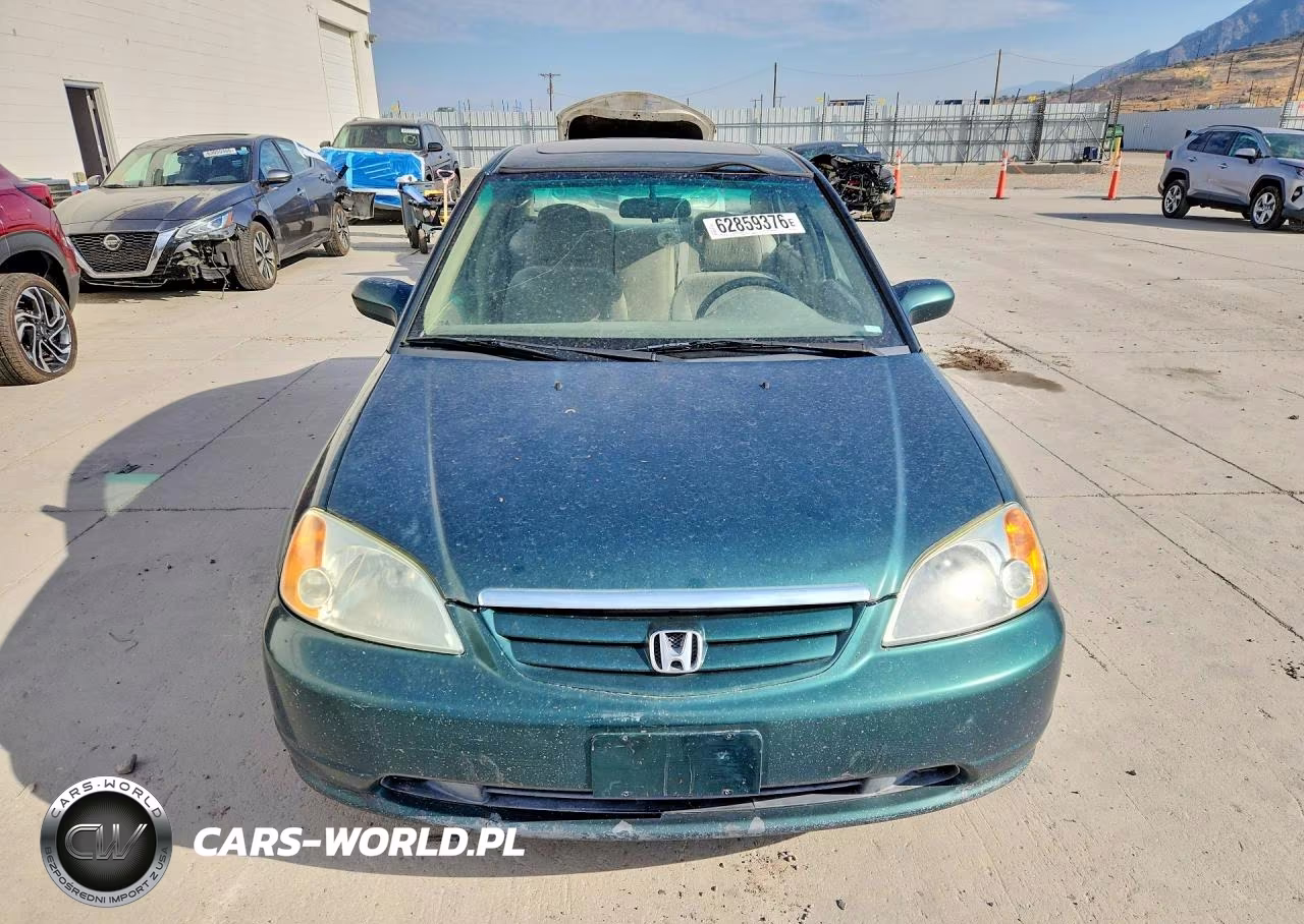2002 Honda Civic Ex VIN:1HGES25812L038480 - 5