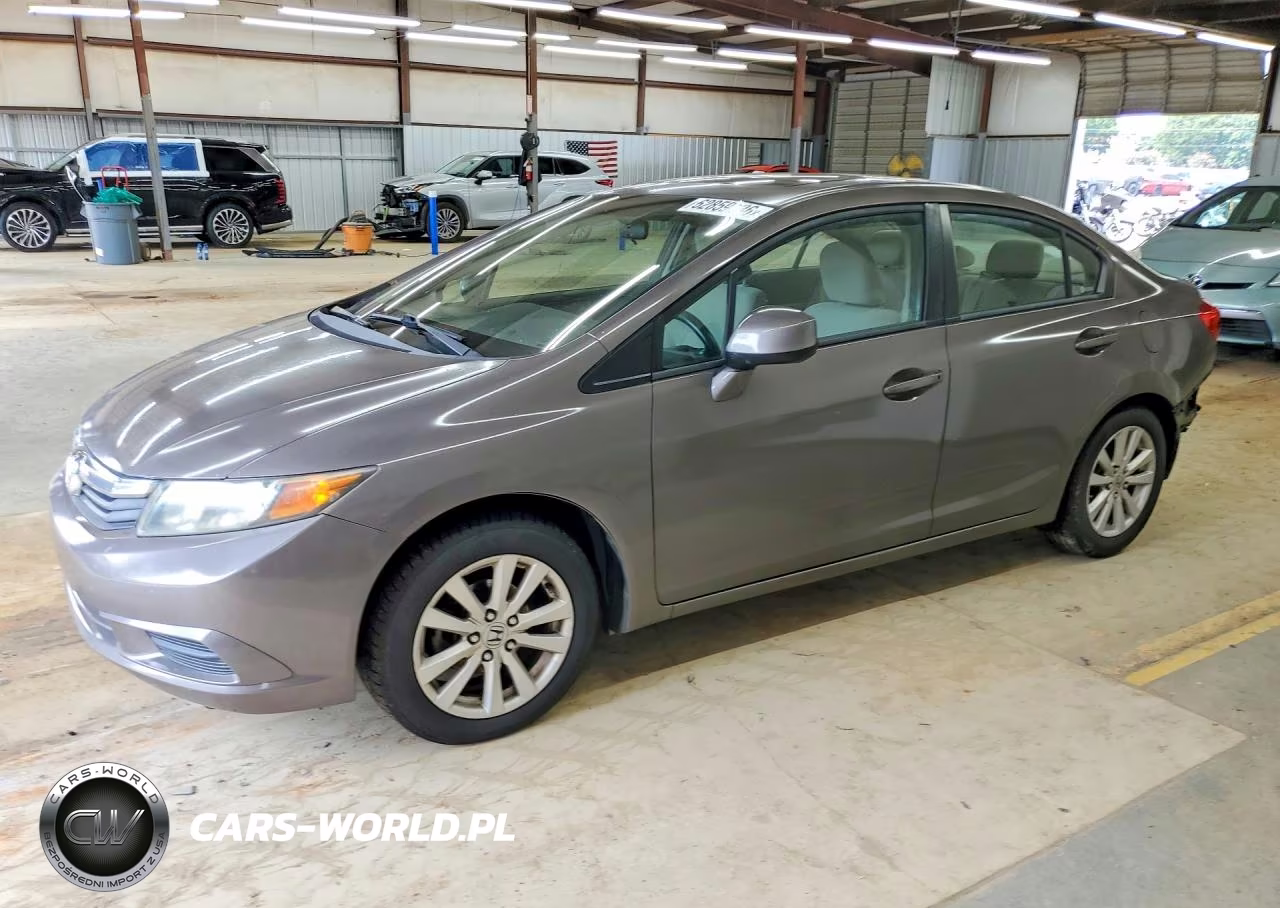 2012 HONDA CIVIC EX VIN:2HGFB2F8XCH544536 - 1