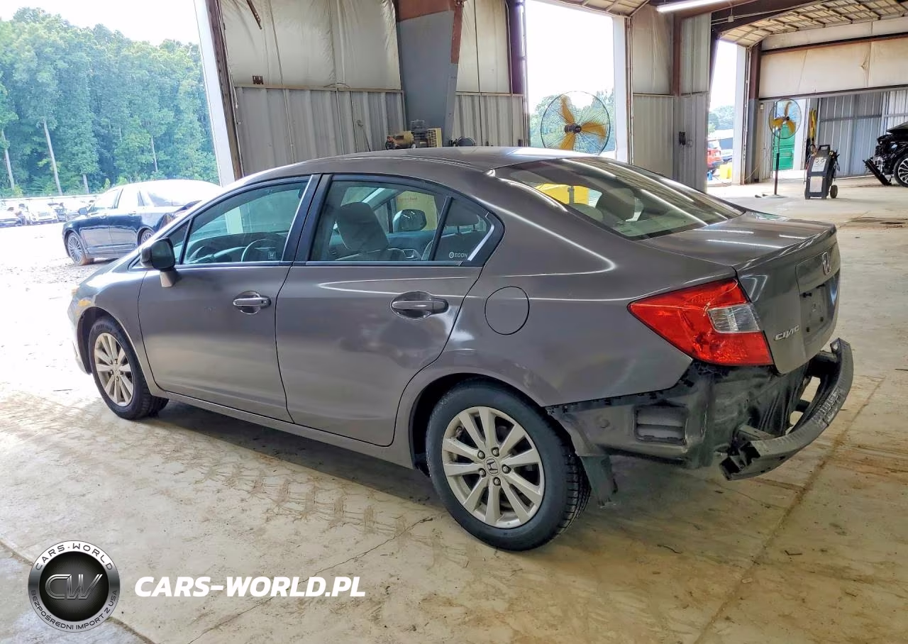 2012 HONDA CIVIC EX VIN:2HGFB2F8XCH544536 - 2