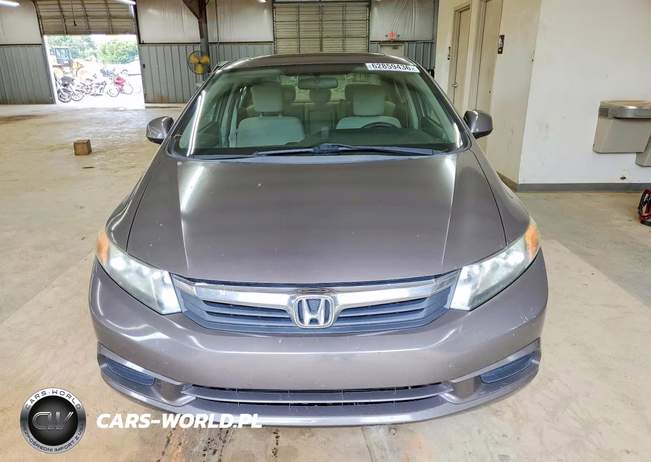2012 HONDA CIVIC EX VIN:2HGFB2F8XCH544536 - 5