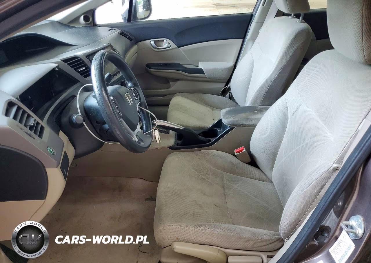 2012 HONDA CIVIC EX VIN:2HGFB2F8XCH544536 - 7