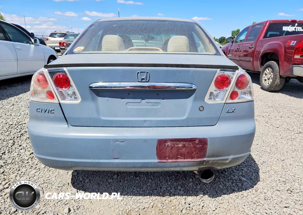 2003 Honda Civic Lx VIN:JHMES16563S002335 - 6