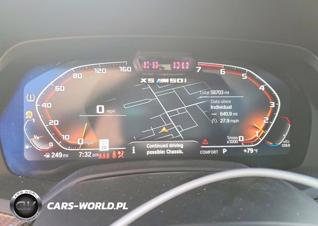 2023 BMW X5 M50I VIN:5UXJU4C01P9N45981 - 9