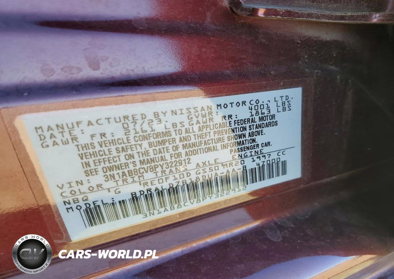 2023 Nissan Sentra Sv VIN:3N1AB8CV8PY322912 - 13