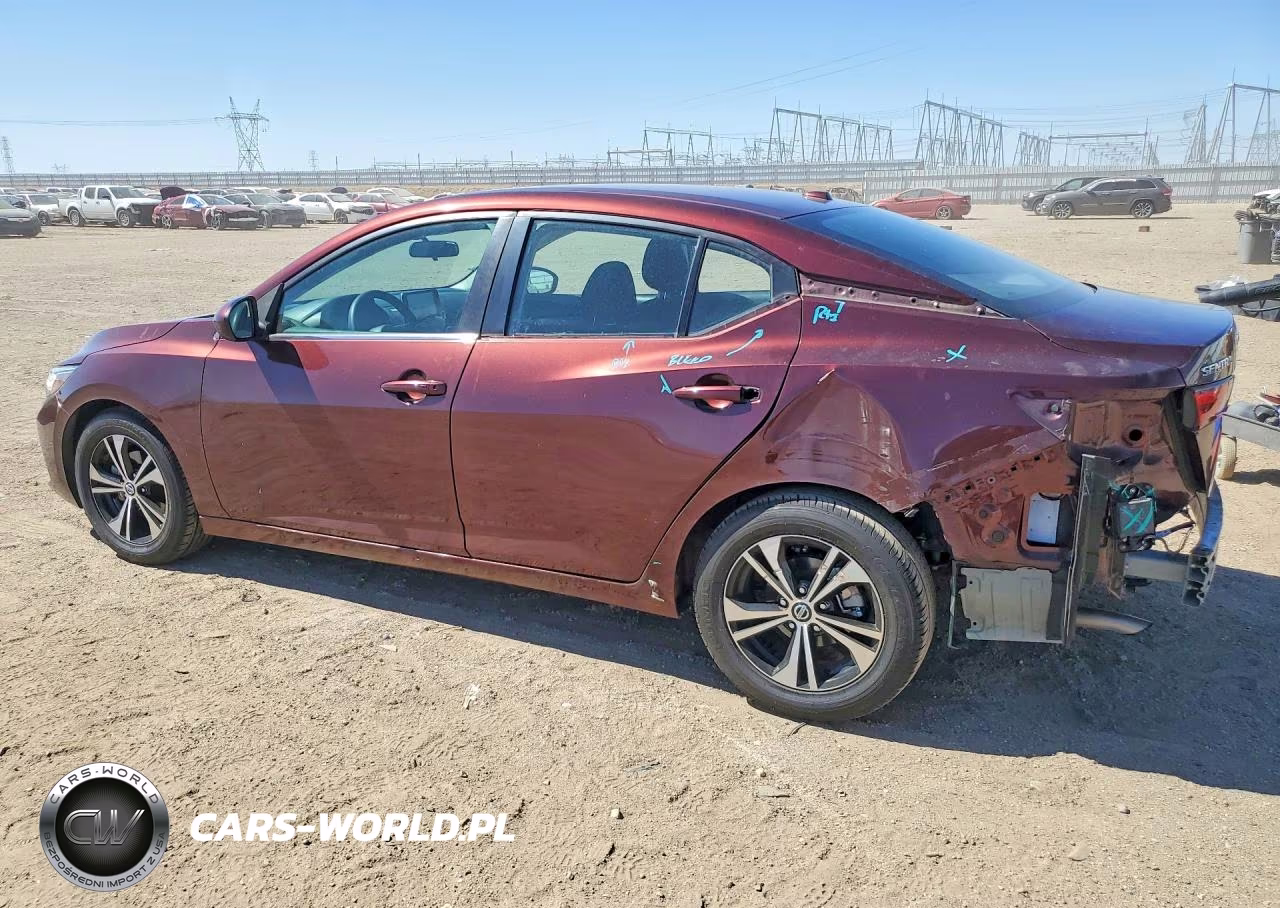 2023 Nissan Sentra Sv VIN:3N1AB8CV8PY322912 - 2
