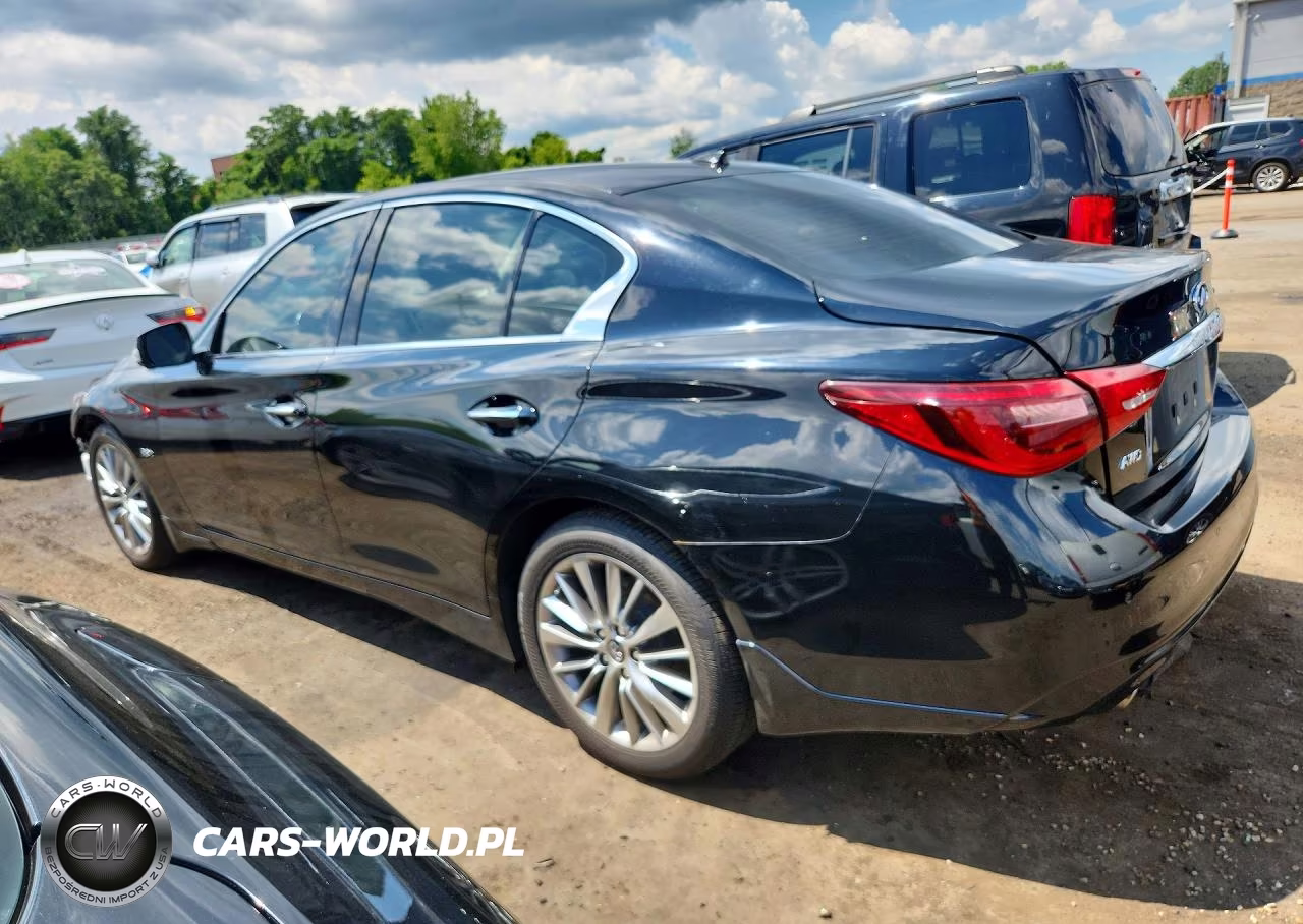 2018 Infiniti Q50 3.0T Luxe VIN:JN1EV7AR6JM437639 - 2