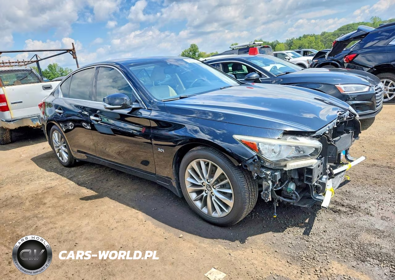 2018 Infiniti Q50 3.0T Luxe VIN:JN1EV7AR6JM437639 - 4