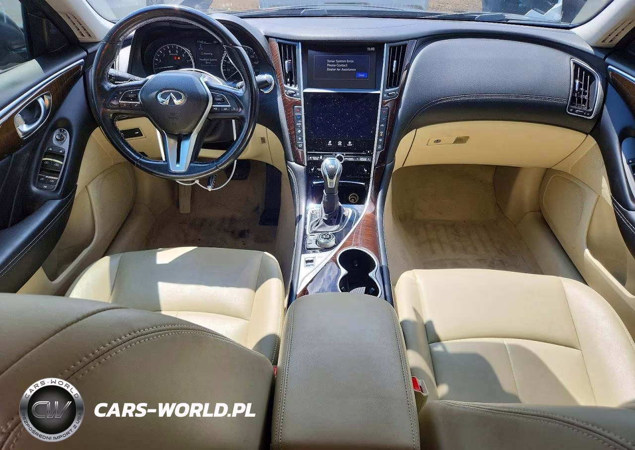 2018 Infiniti Q50 3.0T Luxe VIN:JN1EV7AR6JM437639 - 8