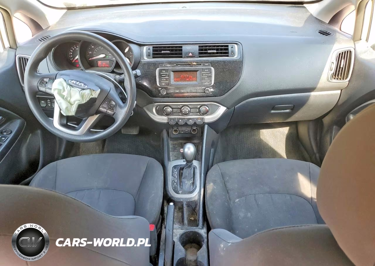2017 Kia Rio Lx VIN:KNADM4A31H6006627 - 8