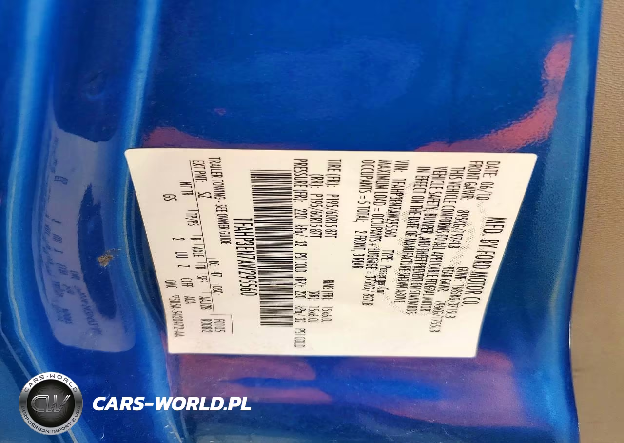2010 Ford Focus S VIN:1FAHP3EN7AW295560 - 13
