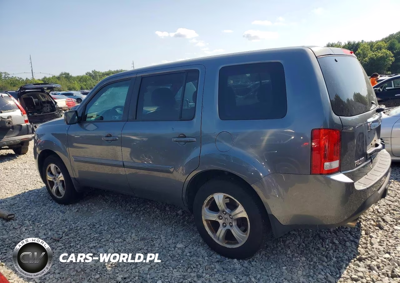 2012 Honda Pilot Exln VIN:5FNYF4H75CB008384 - 2