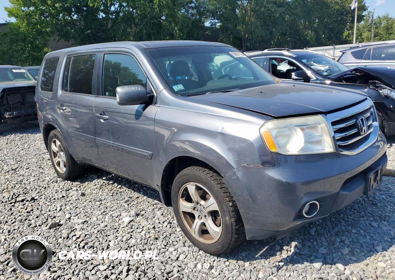 2012 Honda Pilot Exln VIN:5FNYF4H75CB008384 - 4