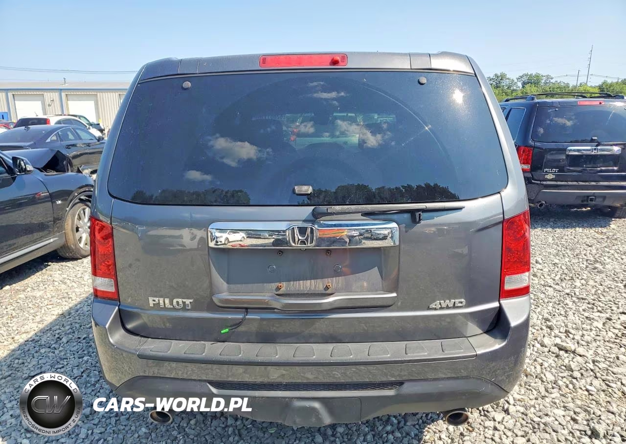 2012 Honda Pilot Exln VIN:5FNYF4H75CB008384 - 6