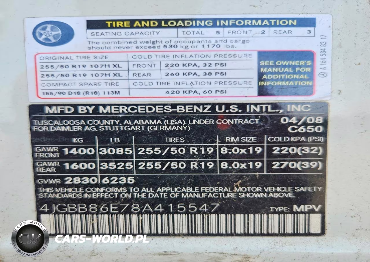 2008 Mercedes-Benz Ml 350 VIN:4JGBB86E78A415547 - 13