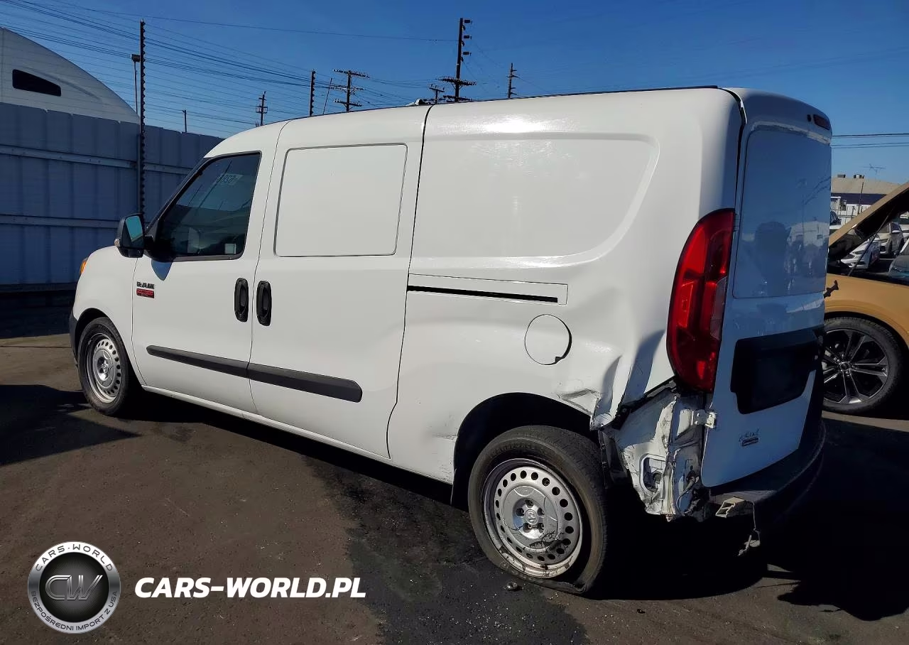 2018 Ram Promaster City Delivery Van VIN:ZFBERFAB3J6L64722 - 2