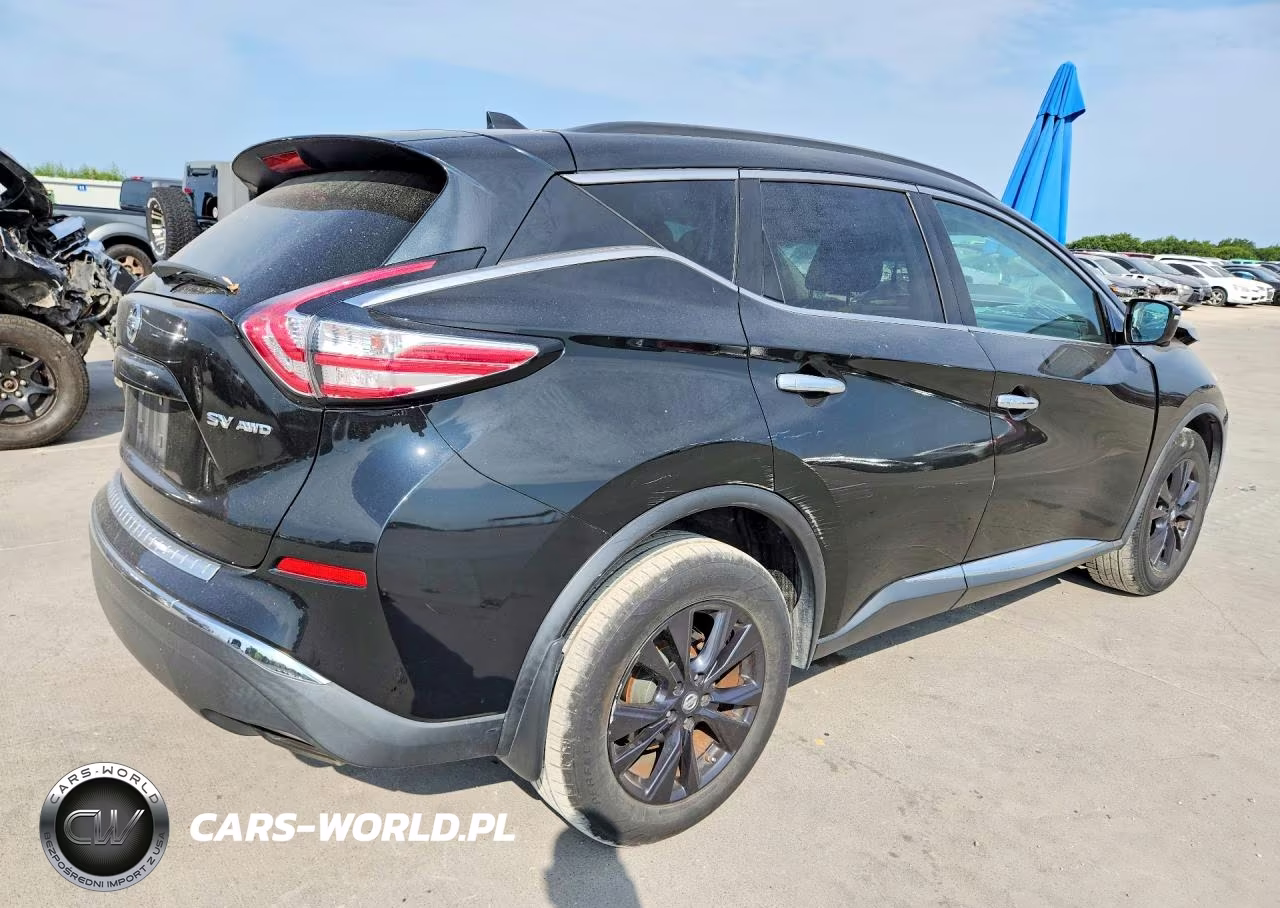 2017 Nissan Murano Sv VIN:5N1AZ2MH4HN145526 - 3