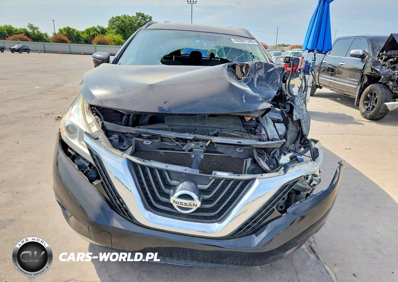 2017 Nissan Murano Sv VIN:5N1AZ2MH4HN145526 - 5