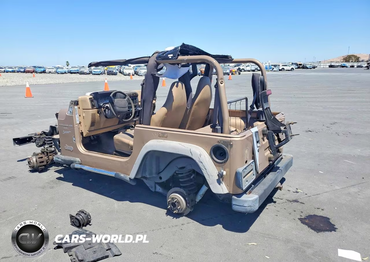 1999 Jeep Wrangler - Tj Sport VIN:1J4FY19S9XP409560 - 2