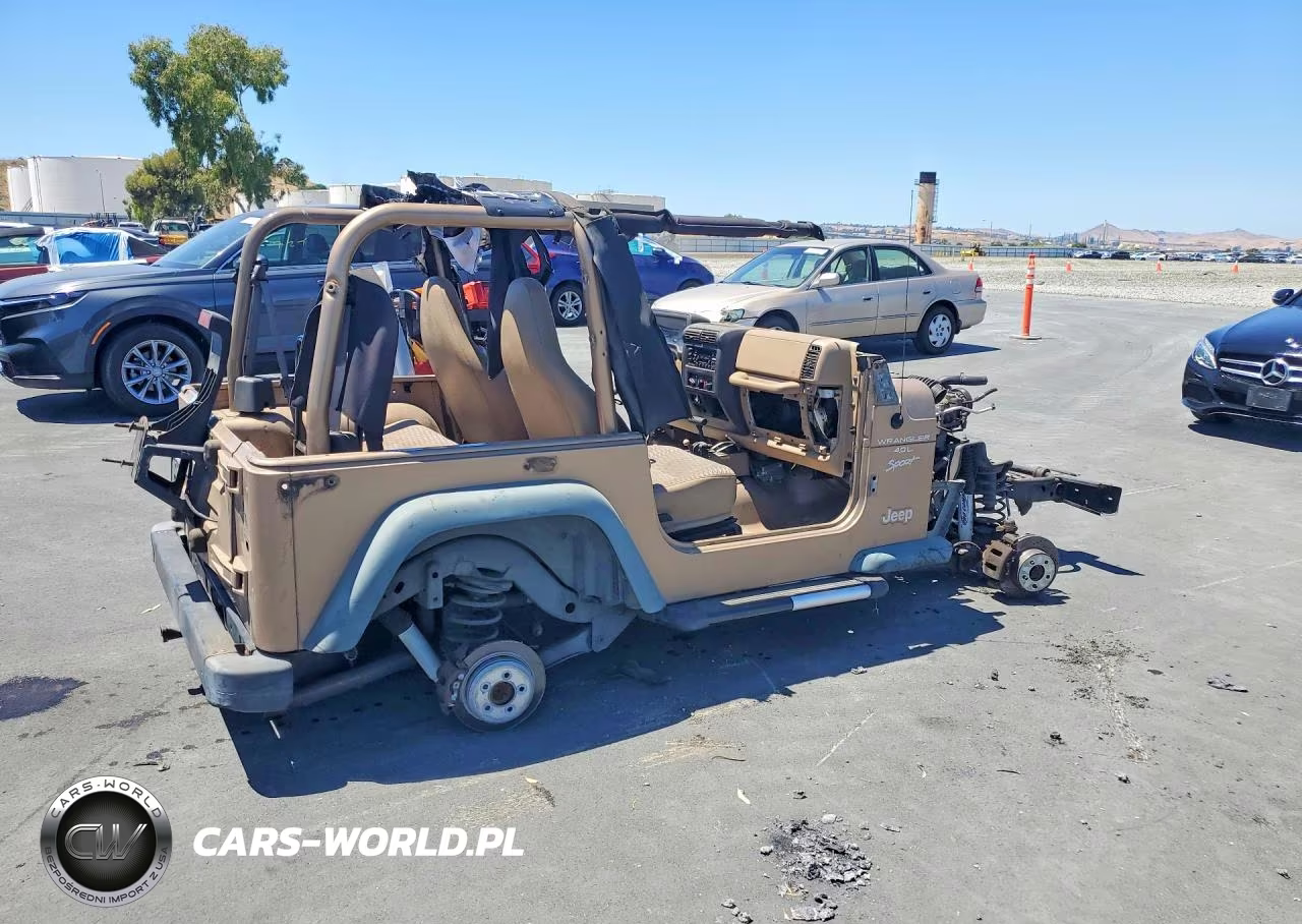 1999 Jeep Wrangler - Tj Sport VIN:1J4FY19S9XP409560 - 3