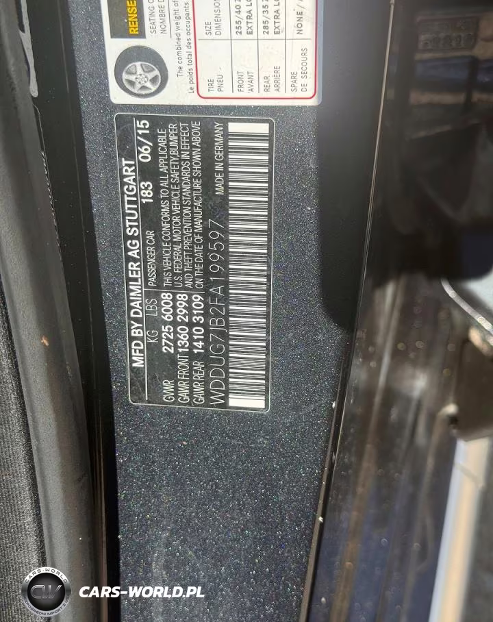 2015 Mercedes-Benz S 63 Amg VIN:WDDUG7JB2FA199597 - 10