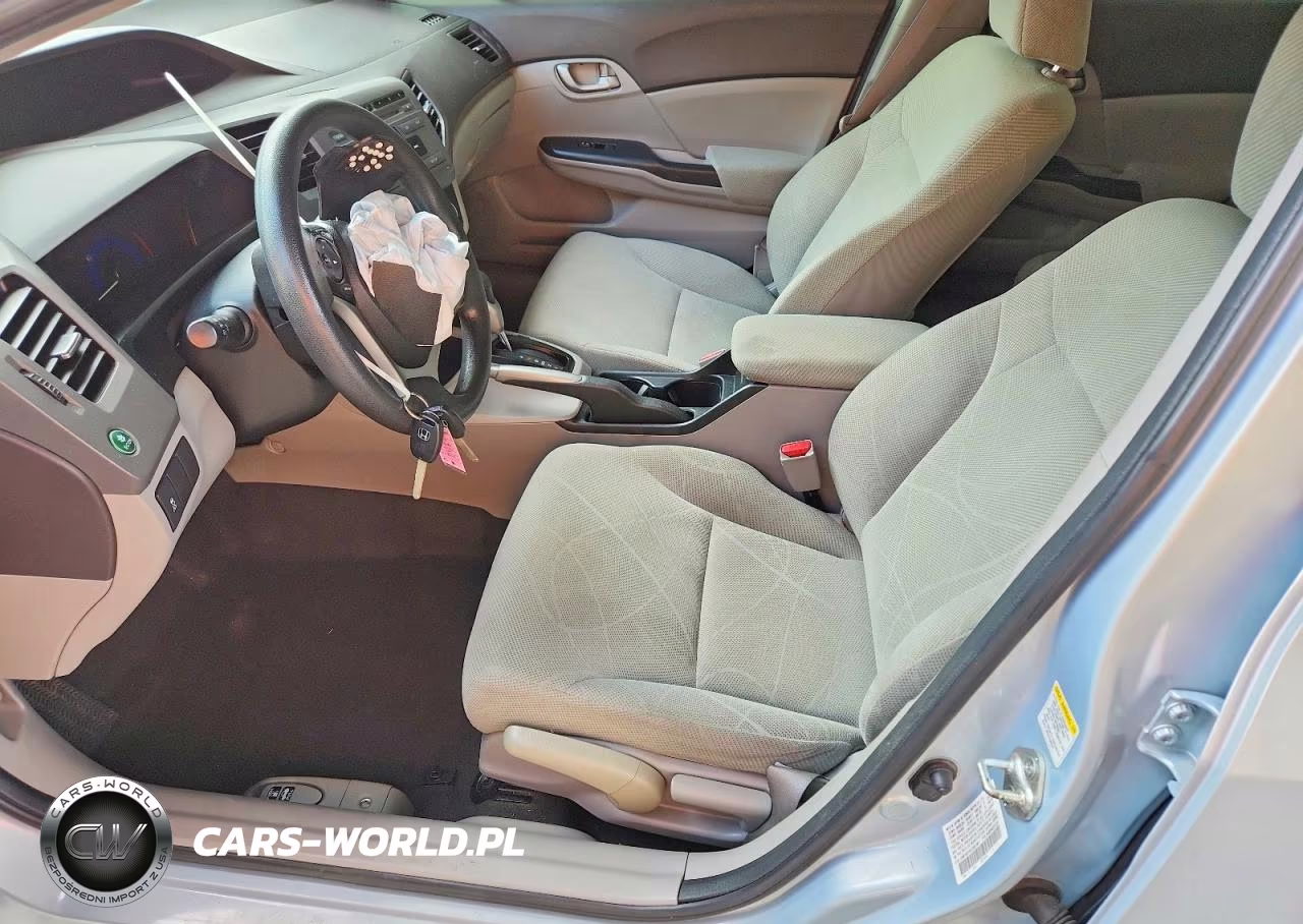 2012 Honda Civic Lx VIN:JHMFB2F5XCS001957 - 7