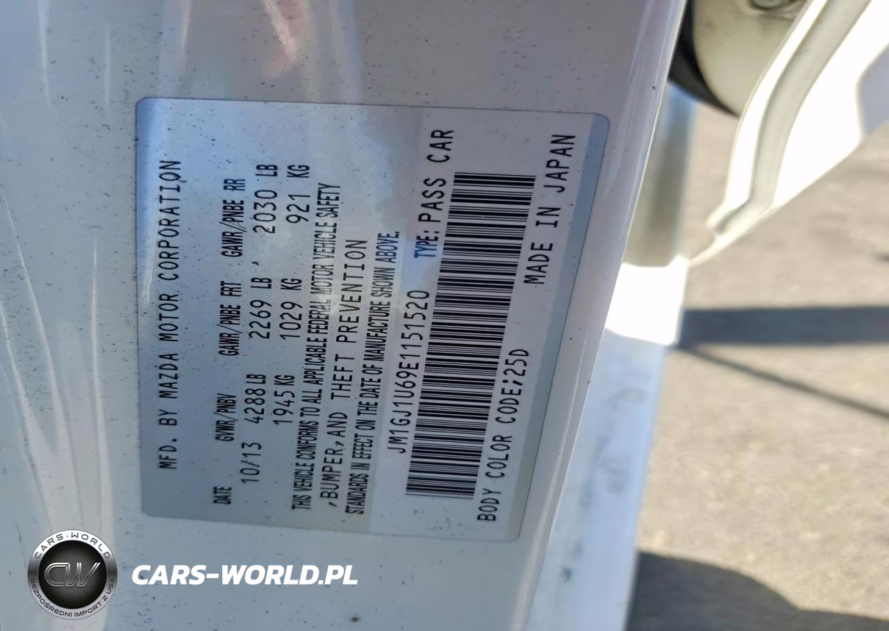 2014 Mazda 6 Sport VIN:JM1GJ1U69E1151520 - 12