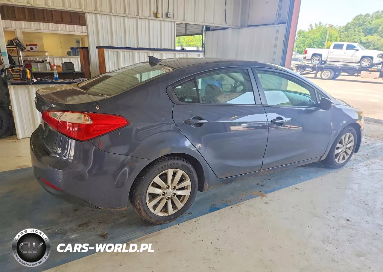 2014 Kia Forte Lx VIN:KNAFX4A6XE5093150 - 3