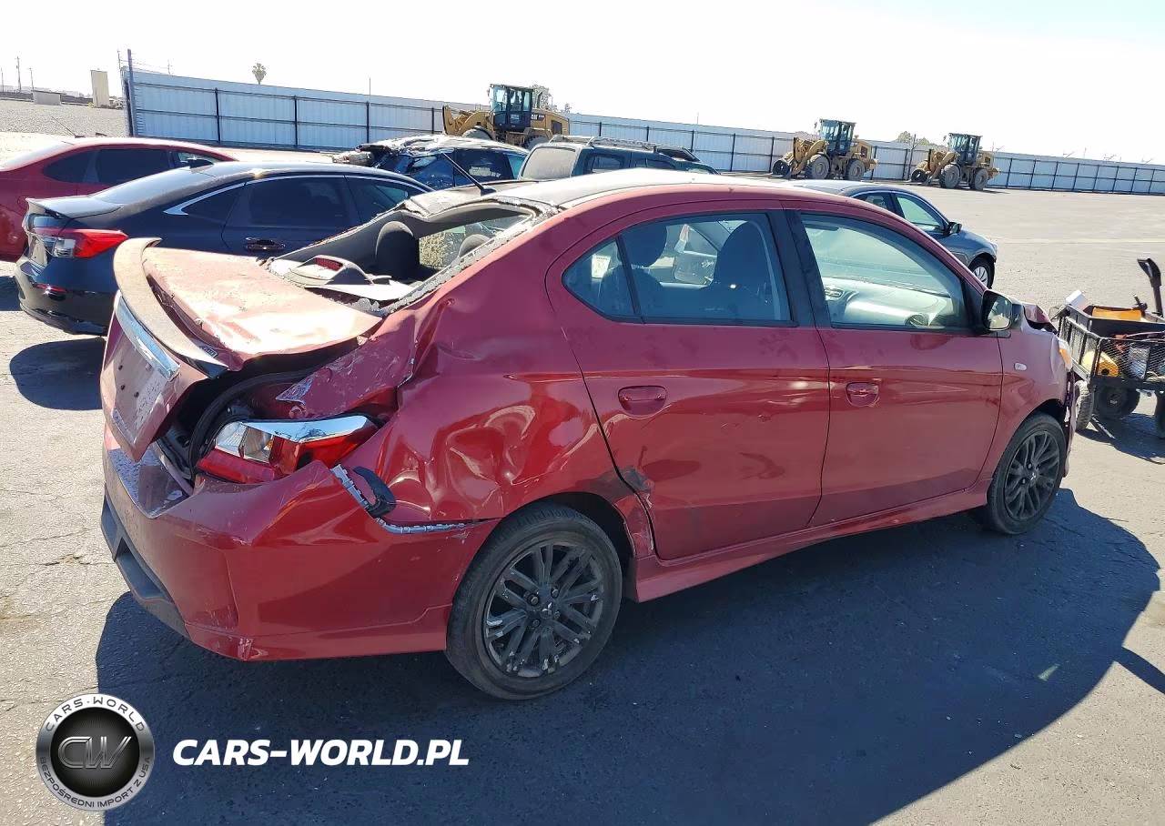 2024 Mitsubishi Mirage G4 Es VIN:ML32FUFJXRHF14263 - 3