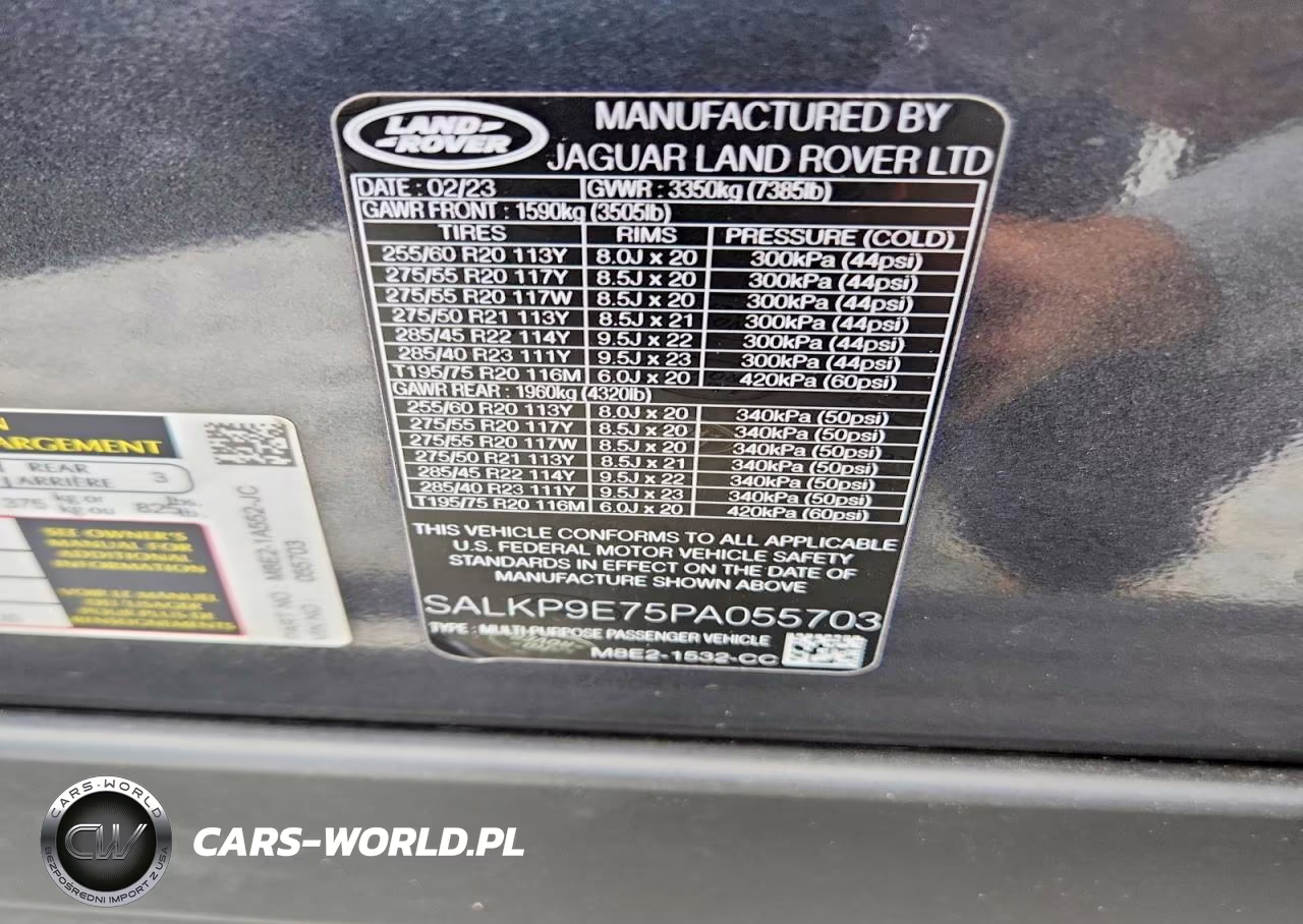 2023 Land Rover Range Rover Se VIN:SALKP9E75PA055703 - 13