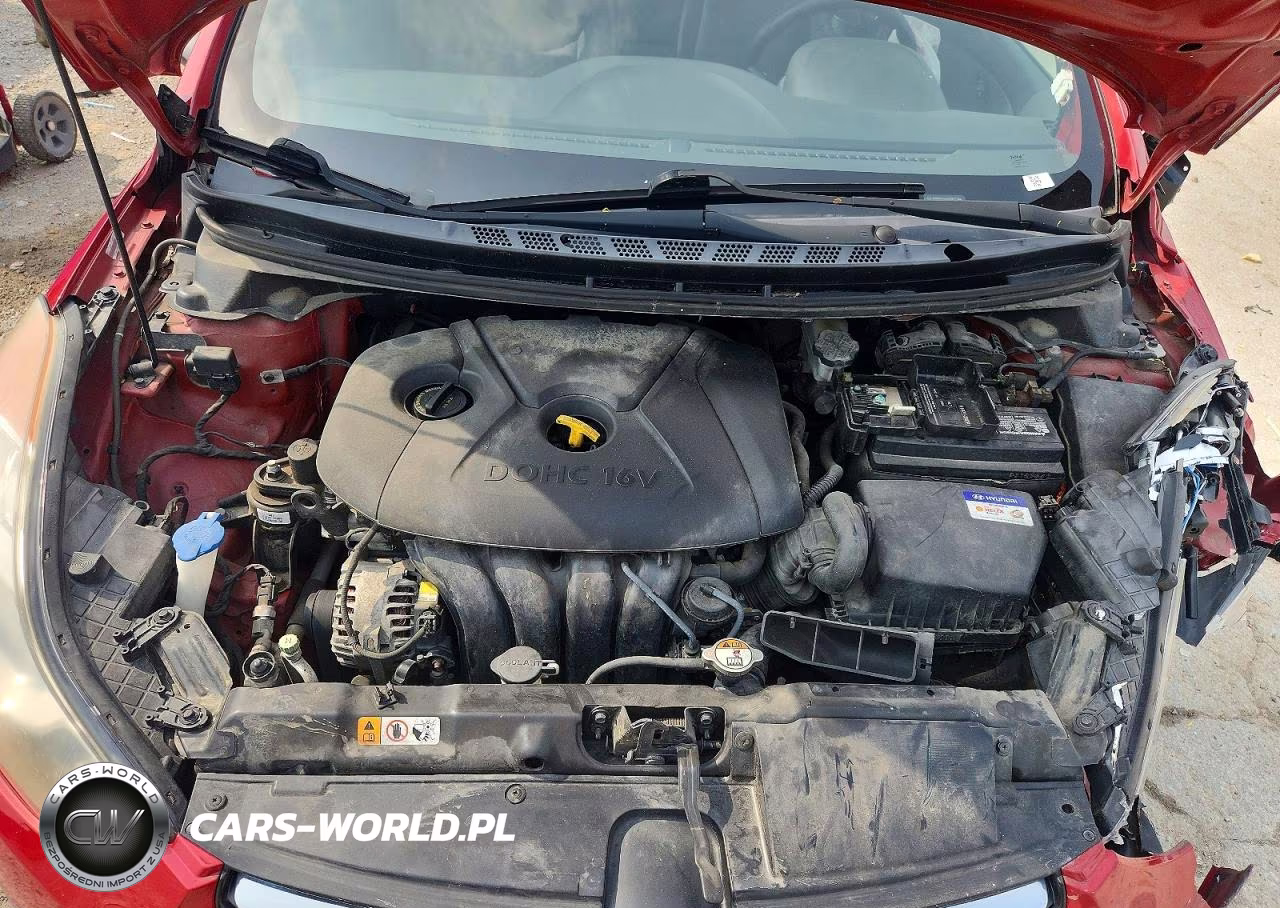 2013 Hyundai Elantra Gls VIN:KMHDH4AE3DU947121 - 11