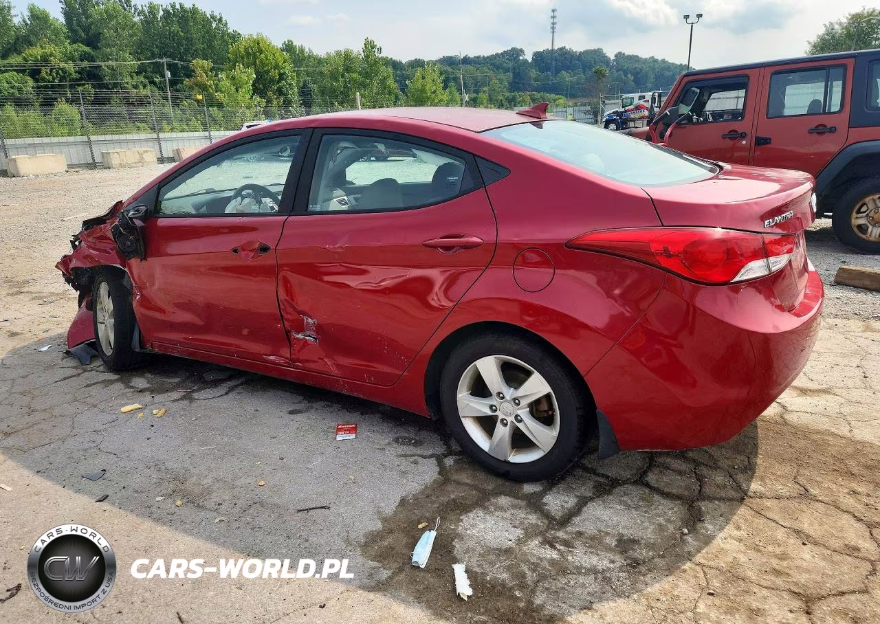 2013 Hyundai Elantra Gls VIN:KMHDH4AE3DU947121 - 2