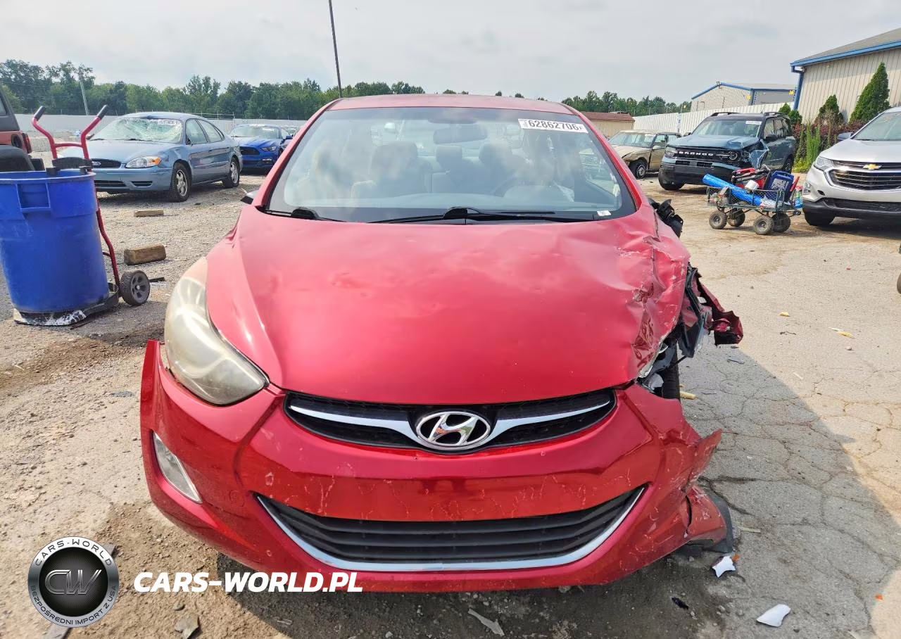 2013 Hyundai Elantra Gls VIN:KMHDH4AE3DU947121 - 5