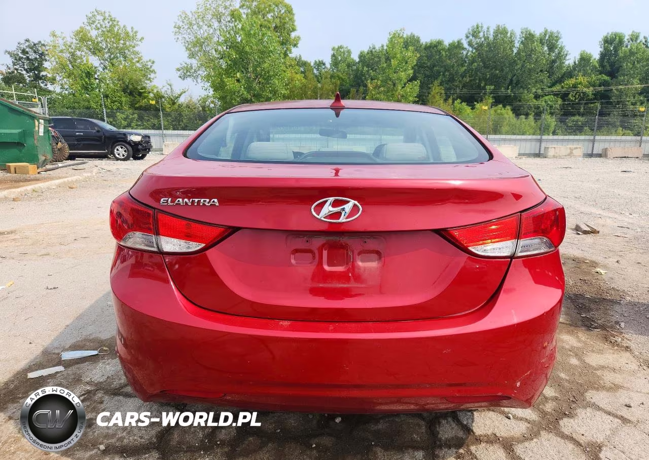 2013 Hyundai Elantra Gls VIN:KMHDH4AE3DU947121 - 6