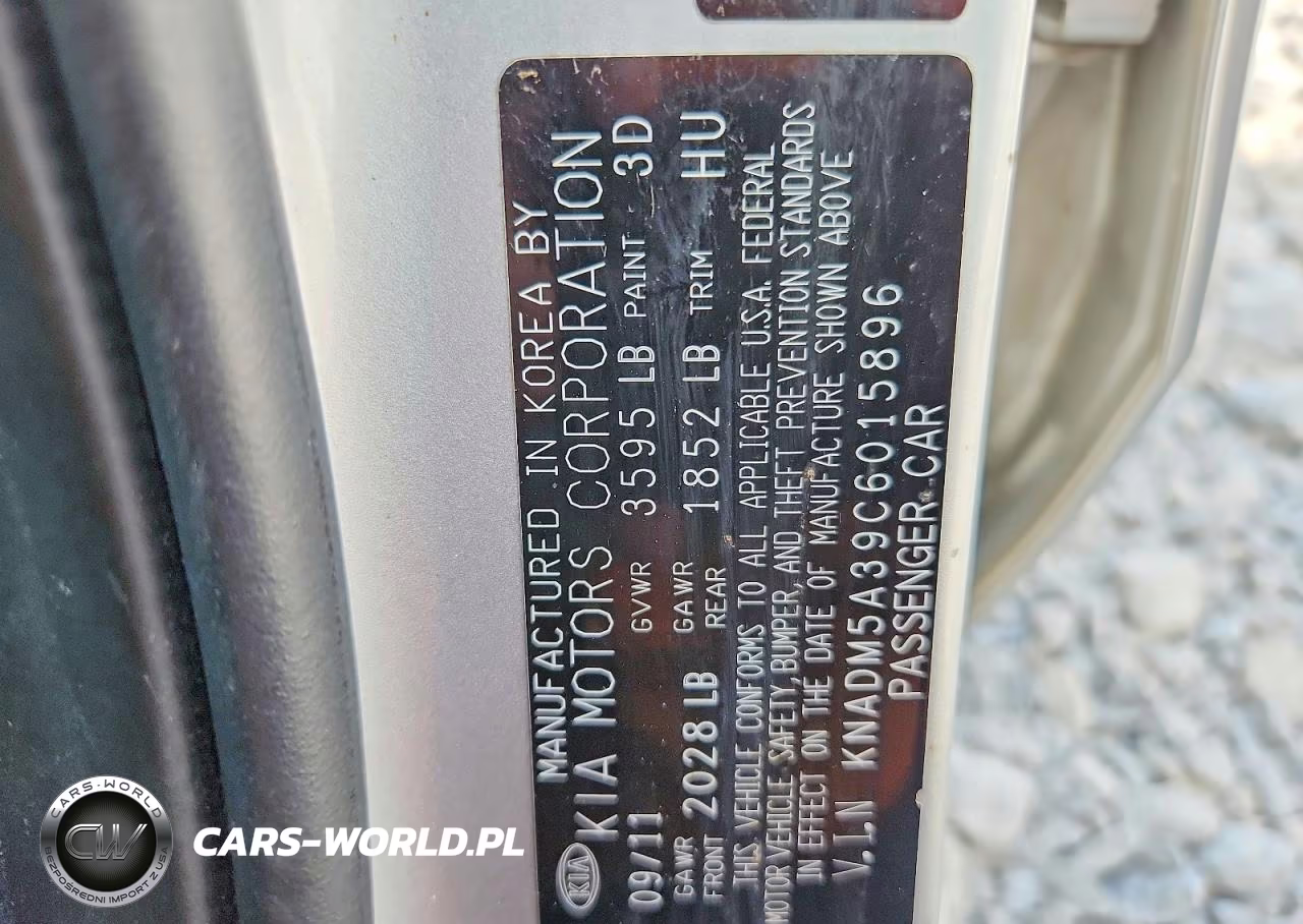 2012 Kia Rio Lx VIN:KNADM5A39C6015896 - 13