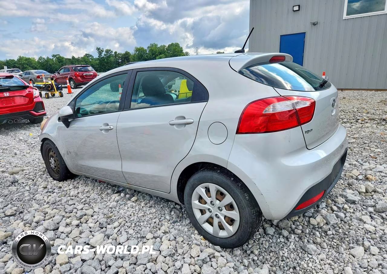 2012 Kia Rio Lx VIN:KNADM5A39C6015896 - 2