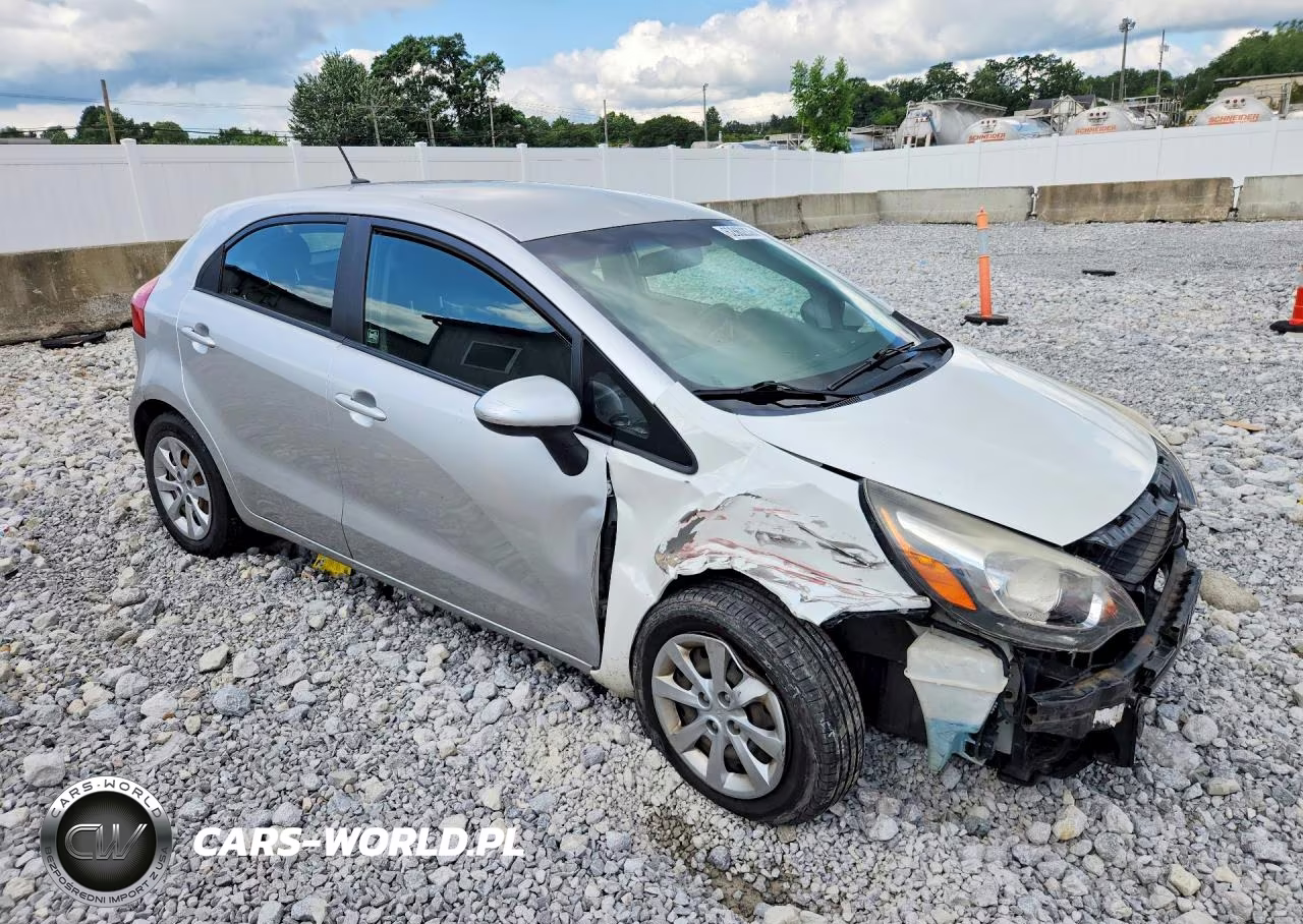 2012 Kia Rio Lx VIN:KNADM5A39C6015896 - 4