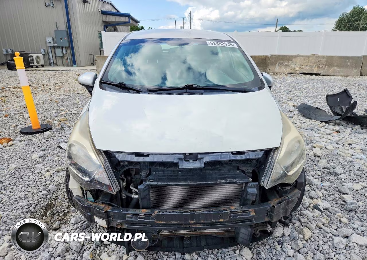 2012 Kia Rio Lx VIN:KNADM5A39C6015896 - 5