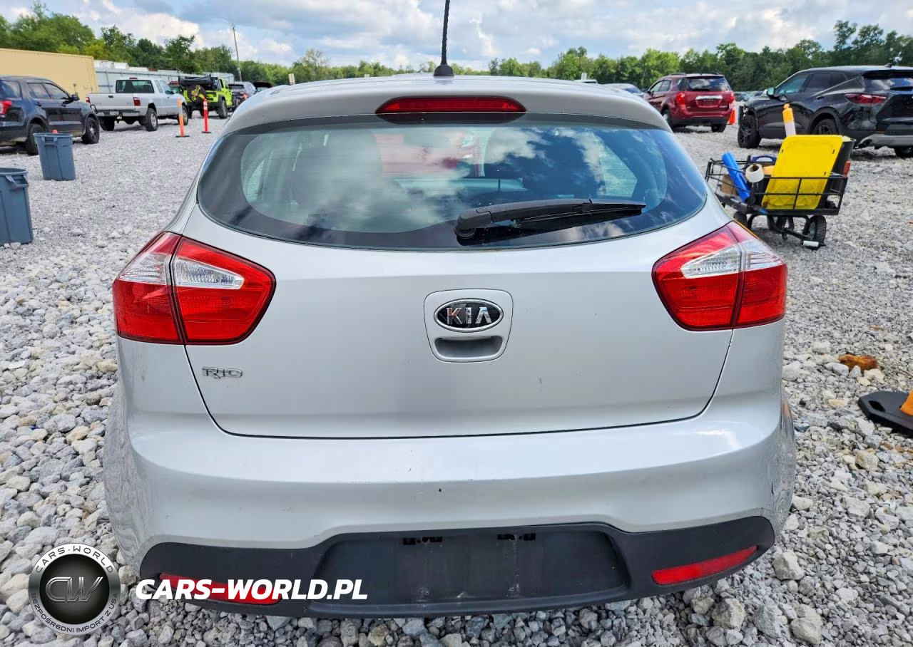 2012 Kia Rio Lx VIN:KNADM5A39C6015896 - 6