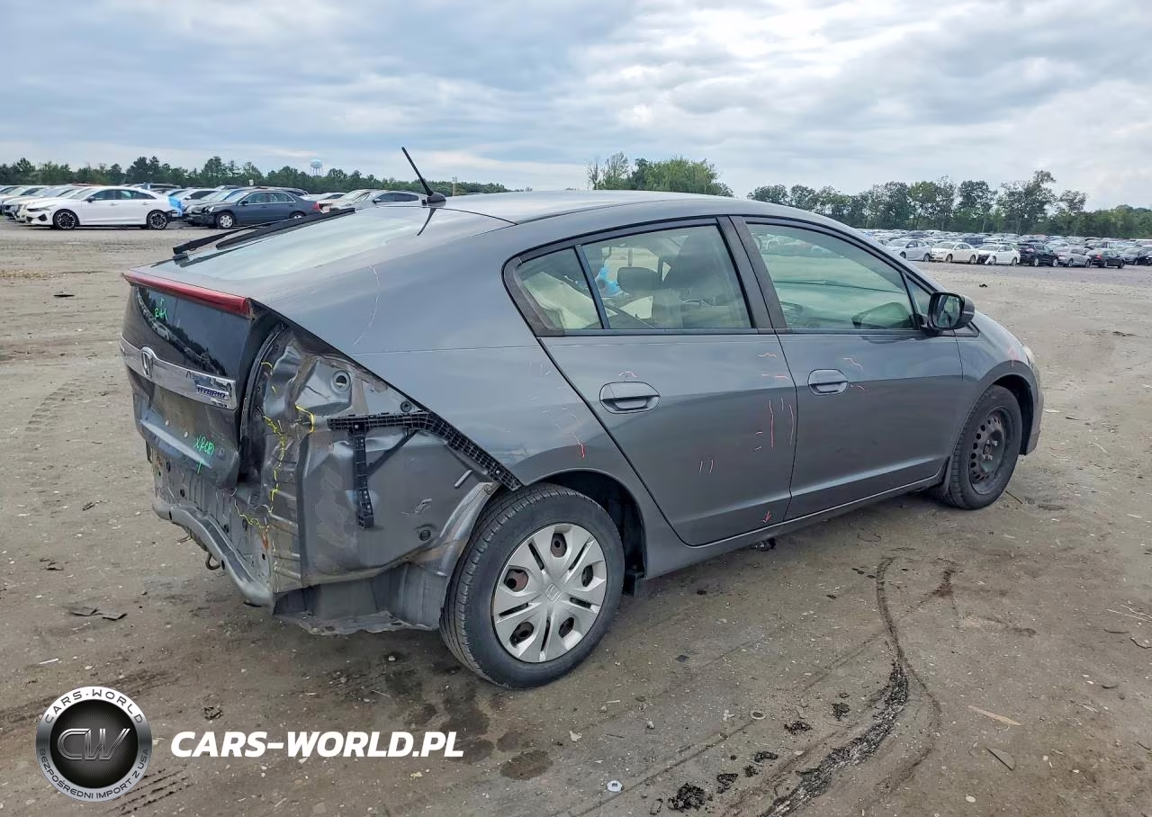 2014 Honda Insight Lx VIN:JHMZE2H56ES001880 - 3
