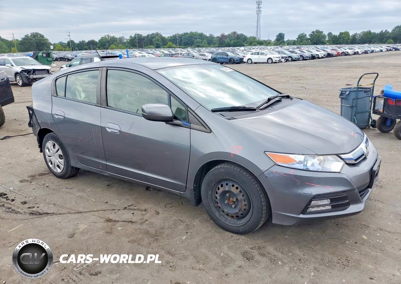 2014 Honda Insight Lx VIN:JHMZE2H56ES001880 - 4