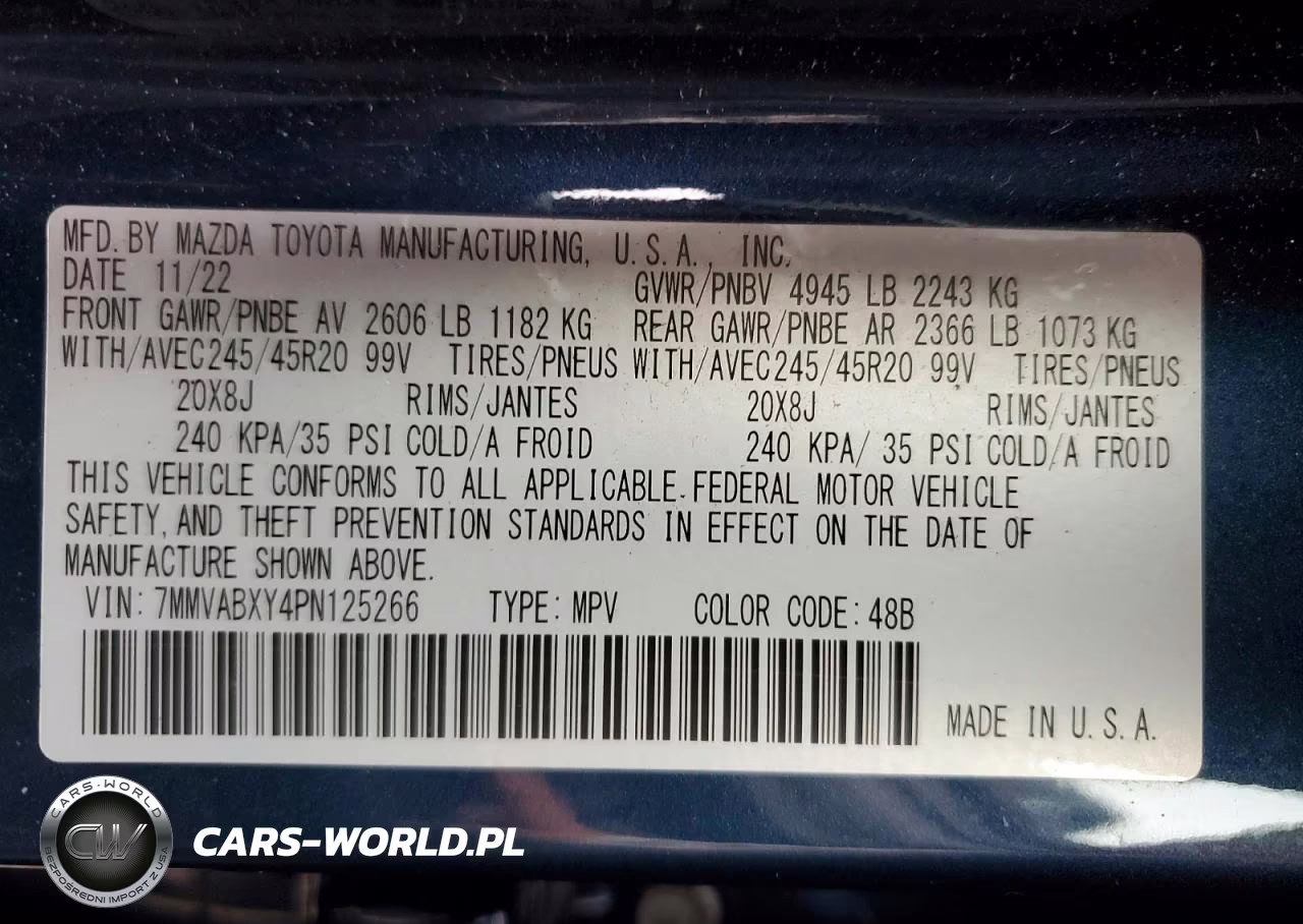 2023 Mazda Cx-50 Base VIN:7MMVABXY4PN125266 - 13