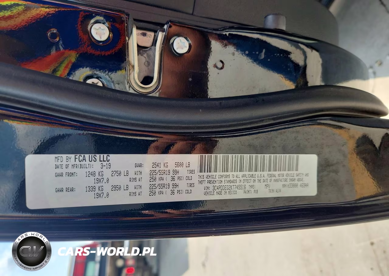 2019 Dodge Journey Gt VIN:3C4PDDEG2KT745516 - 13