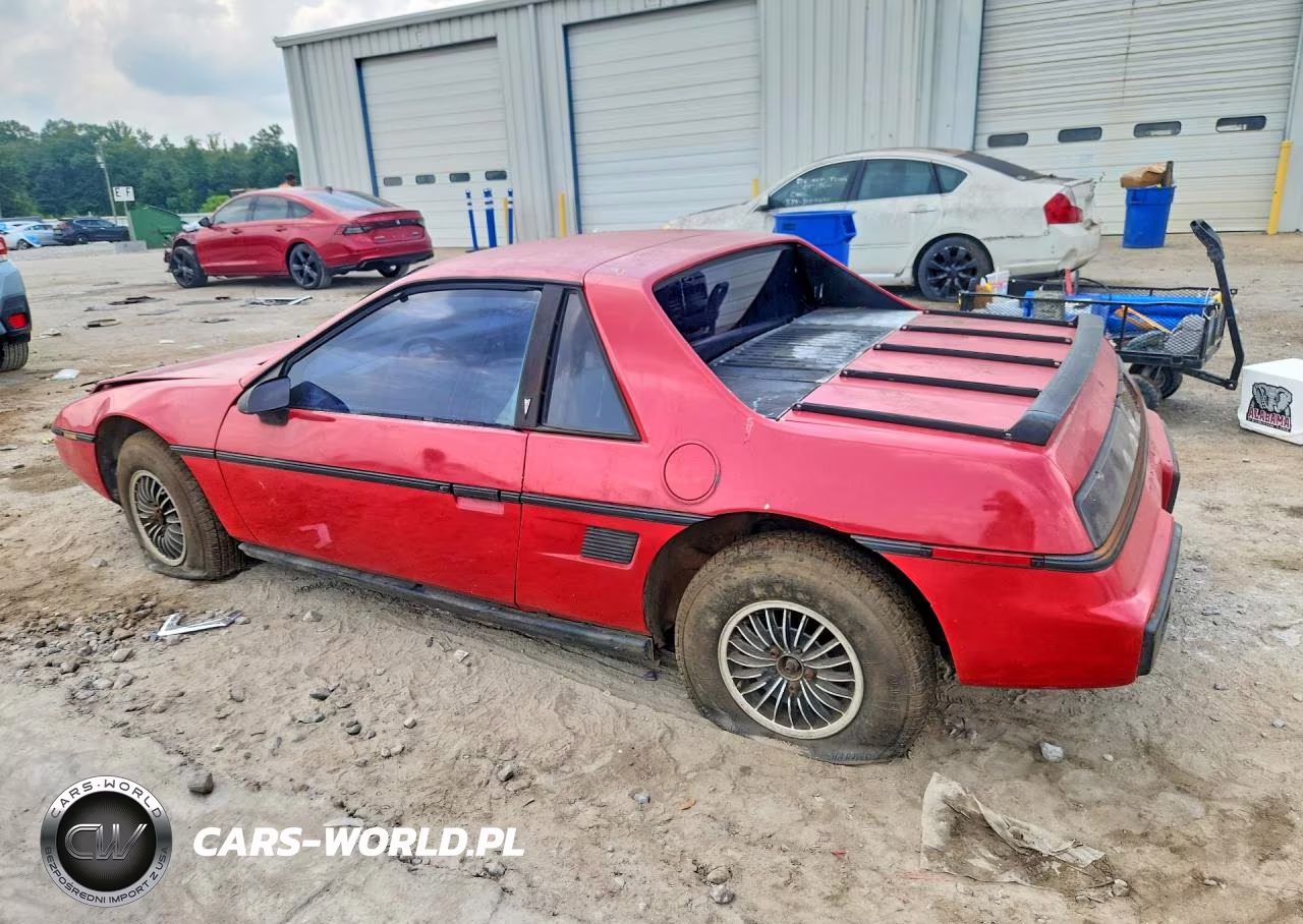 1984 Pontiac Fiero Sport VIN:1G2AM37R1EP210821 - 2