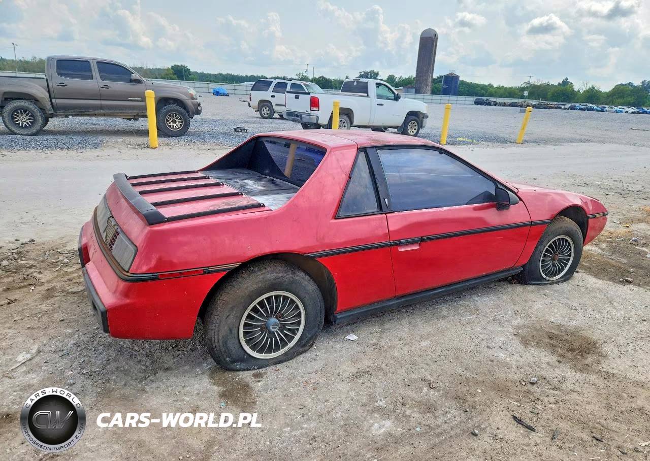 1984 Pontiac Fiero Sport VIN:1G2AM37R1EP210821 - 3