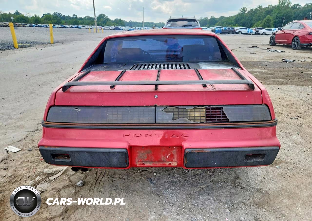 1984 Pontiac Fiero Sport VIN:1G2AM37R1EP210821 - 6