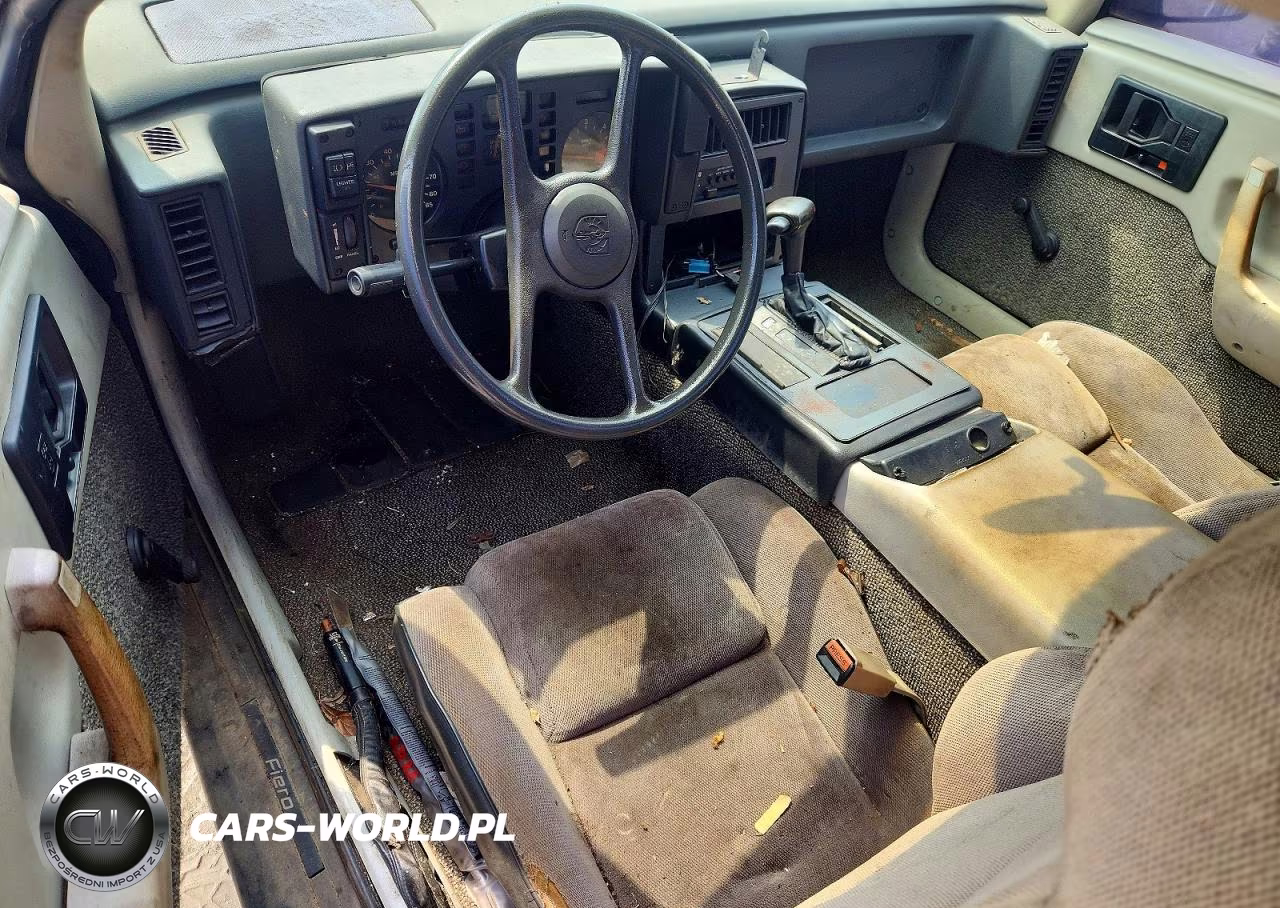 1984 Pontiac Fiero Sport VIN:1G2AM37R1EP210821 - 8